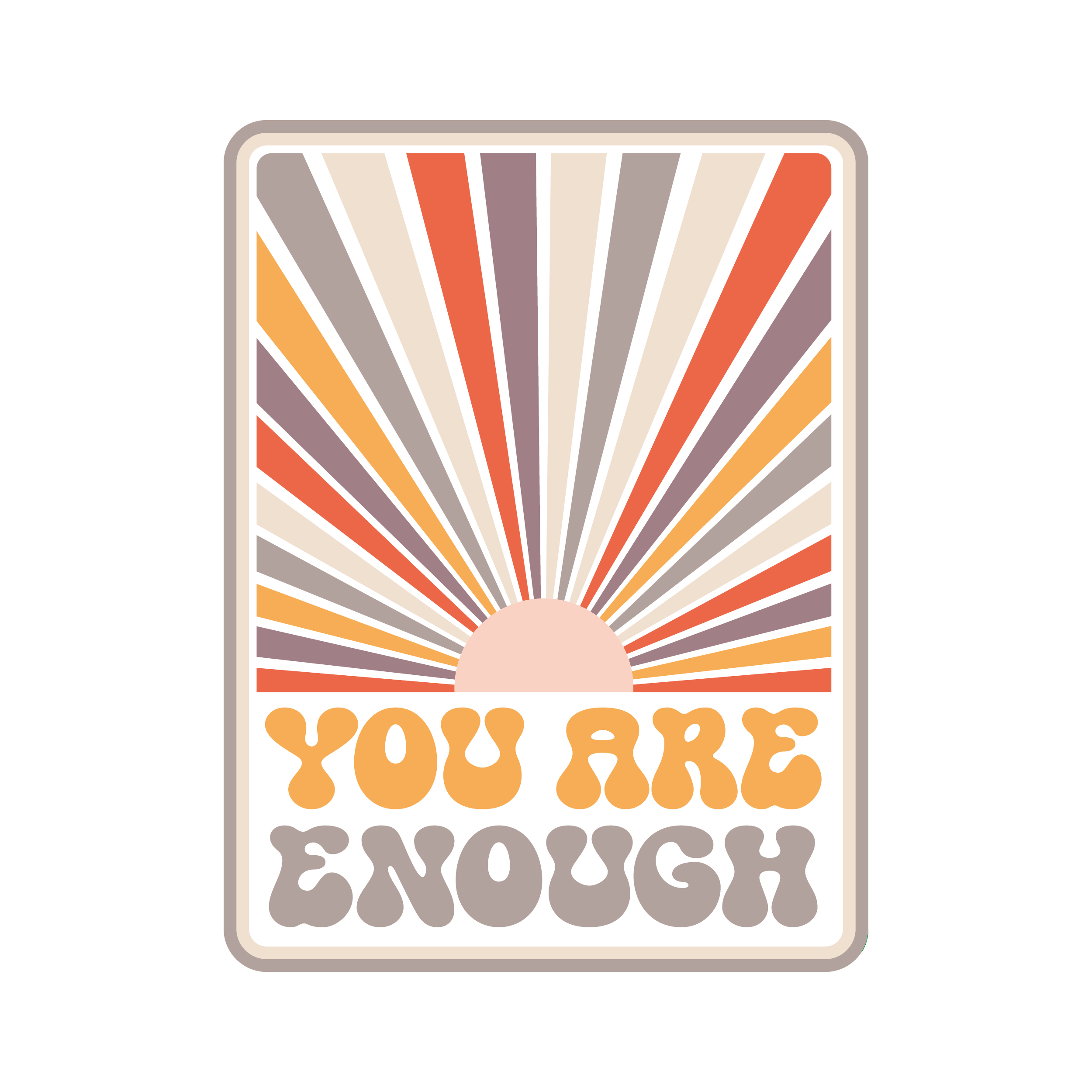 You are Enough SVG Apex Designs & Fonts